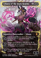 Liliana of the Dark Realms - Bloomburrow Commander - Raised Foil