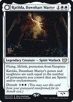 Katilda, Dawnhart Martyr // Katilda's Rising Dawn - Innistrad: Crimson Vow Promos - Promo Foil