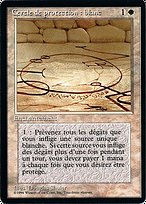 Circle of Protection: White - Foreign Black Border