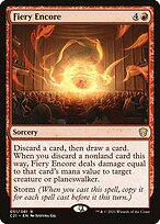 Fiery Encore - Commander 2021