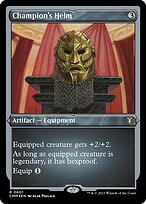 Champion's Helm - Commander Masters - Etched Foil