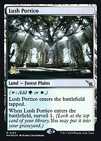 Lush Portico - Murders at Karlov Manor Promos - Promo Foil