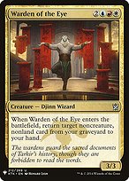 Warden of the Eye - The List