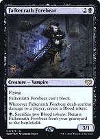 Falkenrath Forebear - Innistrad: Crimson Vow Promos - Promo Foil