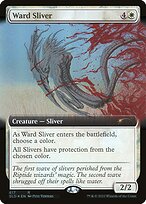 Ward Sliver - Secret Lair Drop - Promo Foil