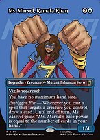 Ms. Marvel, Kamala Khan - Marvel Super Heroes - Borderless