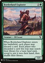 Borderland Explorer - The List