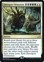 Emergent Ultimatum - Ikoria: Lair of Behemoths Promos - Promo Foil