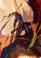 Dragonback Lancer - Tarkir: Dragonstorm Art Series - Borderless
