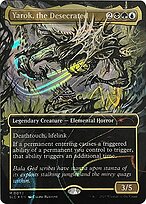 Yarok, the Desecrated - Secret Lair Countdown - Halo Foil, Borderless