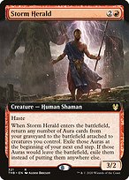 Storm Herald - Theros Beyond Death - Extended Art