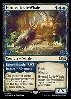 Horned Loch-Whale // Lagoon Breach - Wilds of Eldraine