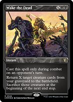 Wake the Dead - Commander Masters - Etched Foil