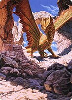 Ancient Brass Dragon - Battle for Baldur's Gate Art Series