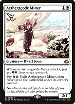 Aethergeode Miner - Aether Revolt Promos - Promo Foil