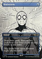 Brainstorm - Secret Lair Drop - Borderless