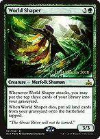 World Shaper - Rivals of Ixalan Promos - Promo Foil