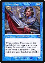 Tribute Mage - Modern Horizons 1 Timeshifts - Promo Foil