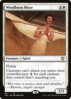 Windborn Muse - Crimson Vow Commander