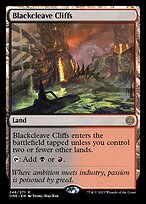 Blackcleave Cliffs - Phyrexia: All Will Be One Promos