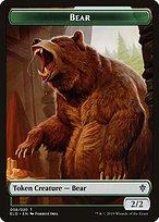 Bear - Throne of Eldraine Tokens