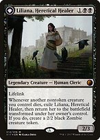 Liliana, Heretical Healer // Liliana, Defiant Necromancer - From the Vault: Transform - Promo Foil