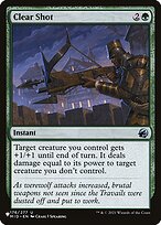 Clear Shot - The List