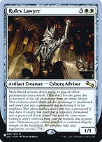 Rules Lawyer - The List (Unfinity Foil Edition) - Promo Foil