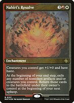 Nahiri's Resolve - March of the Machine: The Aftermath - Etched Foil