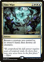 Time Wipe - War of the Spark Promos - Promo Foil