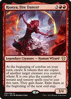 Rionya, Fire Dancer - Commander 2021