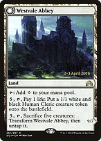 Westvale Abbey // Ormendahl, Profane Prince - Shadows over Innistrad Promos - Promo Foil