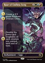 Roar of Endless Song - Tarkir: Dragonstorm - Borderless