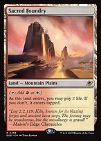 Sacred Foundry - Edge of Eternities Promos