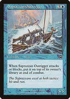 Saprazzan Outrigger - Mercadian Masques