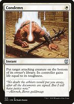 Condemn - Zendikar Rising Commander