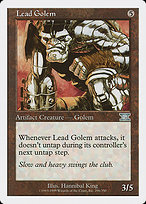 Lead Golem - Classic Sixth Edition