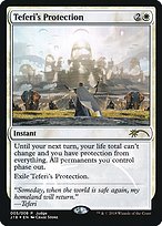 Teferi's Protection - Judge Gift Cards 2018 - Promo Foil