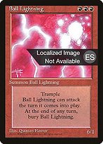 Ball Lightning - Fourth Edition Foreign Black Border