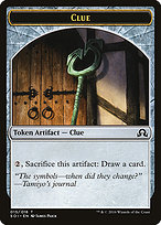 Clue - Shadows over Innistrad Tokens