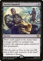 Fateful Handoff - The Brothers' War Promos