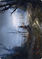 Overgrown Farmland - Midnight Hunt Art Series