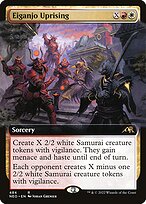 Eiganjo Uprising - Kamigawa: Neon Dynasty - Extended Art