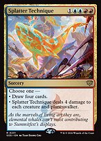 Splatter Technique - Secrets of Strixhaven Promos