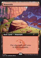 Mountain - Secret Lair Drop - Extended Art