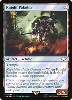 Knight Paladin - Warhammer 40,000 Commander - Surge Foil