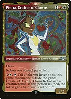Pietra, Crafter of Clowns - Unfinity - Galaxy Foil, Showcase
