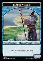 Human Wizard - 30th Anniversary Edition Tokens