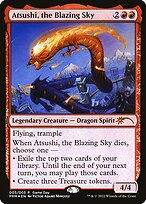 Atsushi, the Blazing Sky - Wizards Play Network 2022 - Promo Foil