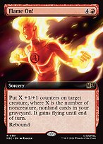 Flame On! - Marvel Super Heroes Commander - Extended Art